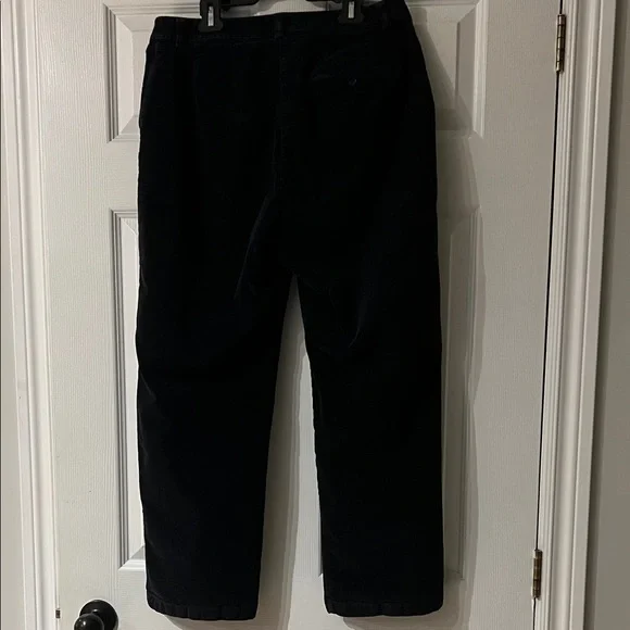 L.L. Bean Classic Fit Curvy cords - Navy - Picture 4 of 5